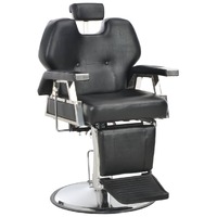  Barber Chair Black 72x68x98 cm Faux Leather