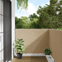  Balcony Screen Beige 120x300 cm Oxford Fabric