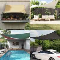  Sunshade Sail Oxford Fabric Rectangular 3x5 m White