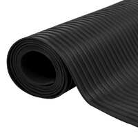  Rubber Floor Mat Anti-Slip 5 x 1 m Broad Ribbed