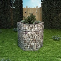  Hexagonal Gabion Raised Bed 100x90x100 cm