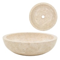  Sink 40x12 cm Marble Cream