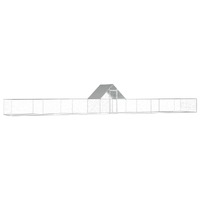  Chicken Coop 14x2x2 m Galvanised Steel