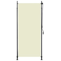  Outdoor Roller Blind 100x270 cm Cream