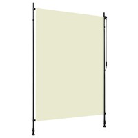  Outdoor Roller Blind 150x270 cm Cream