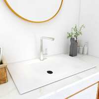  Built-in Wash Basin 800x460x130 mm SMC White