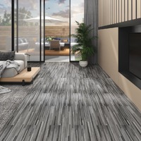 PVC Flooring Planks 5.02 m² 2 mm Self-adhesive Striped Grey