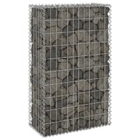  Gabion Wall with Covers Galvanised Steel 60x30x100 cm
