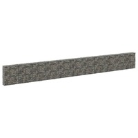 Gabion Wall with Covers Galvanised Steel 900x30x100 cm