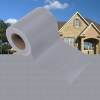  Garden Privacy Screen PVC 35x0.19 m Matte Light Grey