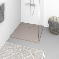  Shower Base Tray SMC Brown 90x90 cm