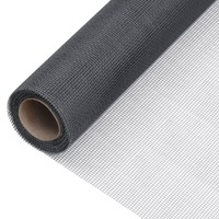  Mesh Screen Fiberglass 100x500 cm Grey