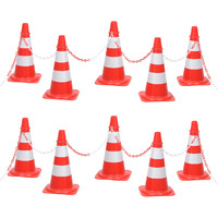  Chain Cone Set with 10 m Chain Red and white