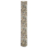  Circular Gabion Pole Galvanised Steel Ø30x200 cm