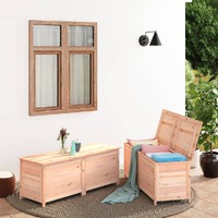  Outdoor Cushion Box 150x50x56 cm Solid Wood Fir