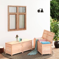  Outdoor Cushion Box 200x50x56 cm Solid Wood Fir