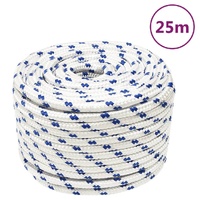  Boat Rope White 12 mm 25 m Polypropylene