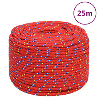  Boat Rope Red 6 mm 25 m Polypropylene