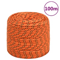  Boat Rope Orange 6 mm 100 m Polypropylene