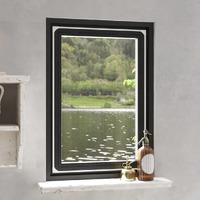  Magnetic Insect Screen for Windows White 80x120 cm