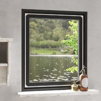  Magnetic Insect Screen for Windows White 100x120 cm