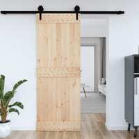  Door NARVIK 85x210 cm Solid Wood Pine