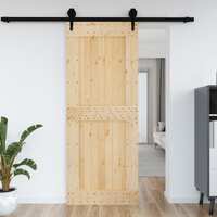  Door NARVIK 90x210 cm Solid Wood Pine