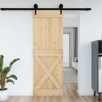  Door NARVIK 80x210 cm Solid Wood Pine