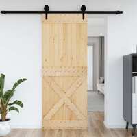  Door NARVIK 90x210 cm Solid Wood Pine