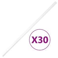  Cable Trunkings with Clips Ø25 mm 30 m PVC