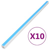  Cable Trunking Self-Adhesive 15x10 mm 10 m PVC