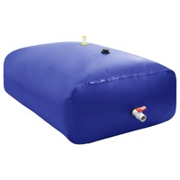  Water Tank with Tap Foldable 3000 L PVC