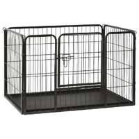  Puppy Playpen Steel 91.5x59x61cm