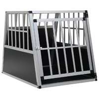  Dog Cage with Single Door 65x91x69.5 cm