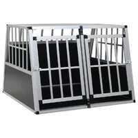  Dog Cage with Double Door 94x88x69 cm