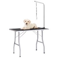  Adjustable Dog Grooming Table with 1 Loop