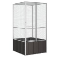  Bird Cage Anthracite 111x107x211.5 cm Galvanised Steel