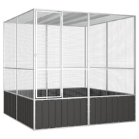  Bird Cage Anthracite 213.5x217.5x211.5 cm Galvanised Steel