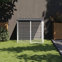  Chicken Cage with Roof Anthracite 103x98x90 cm Galvanised Steel