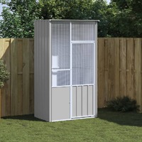  Bird Cage Grey 115x78x200 cm Galvanised Steel