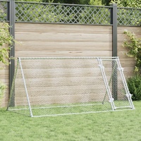  Chicken Cage Silver 200x105x91 cm Galvanised Steel