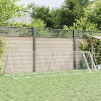  Chicken Cage Silver 400x105x91 cm Galvanised Steel