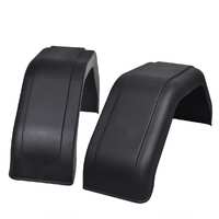  2x Mudguard for Trailer Wheels 200 x 680 mm