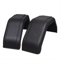  2x Mudguard for Trailer Wheels 220 x 760 mm