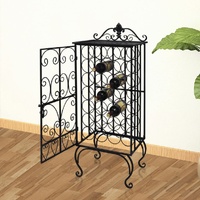  Wine Rack for 28 Bottles Metal