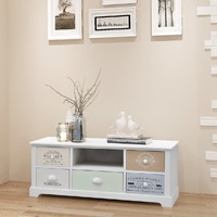  French TV Cabinet Wood