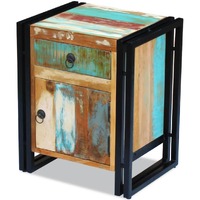  Bedside Cabinet Solid Reclaimed Wood