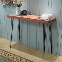  Console Table 90x30x71.5 cm Brown