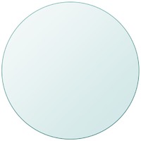  Table Top Tempered Glass Round 500 mm