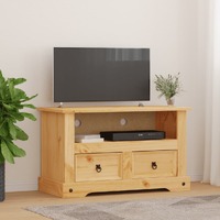  TV Cabinet Mexican Pine Corona Range 91x43x56 cm